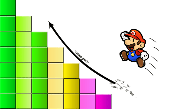 sales charts mario