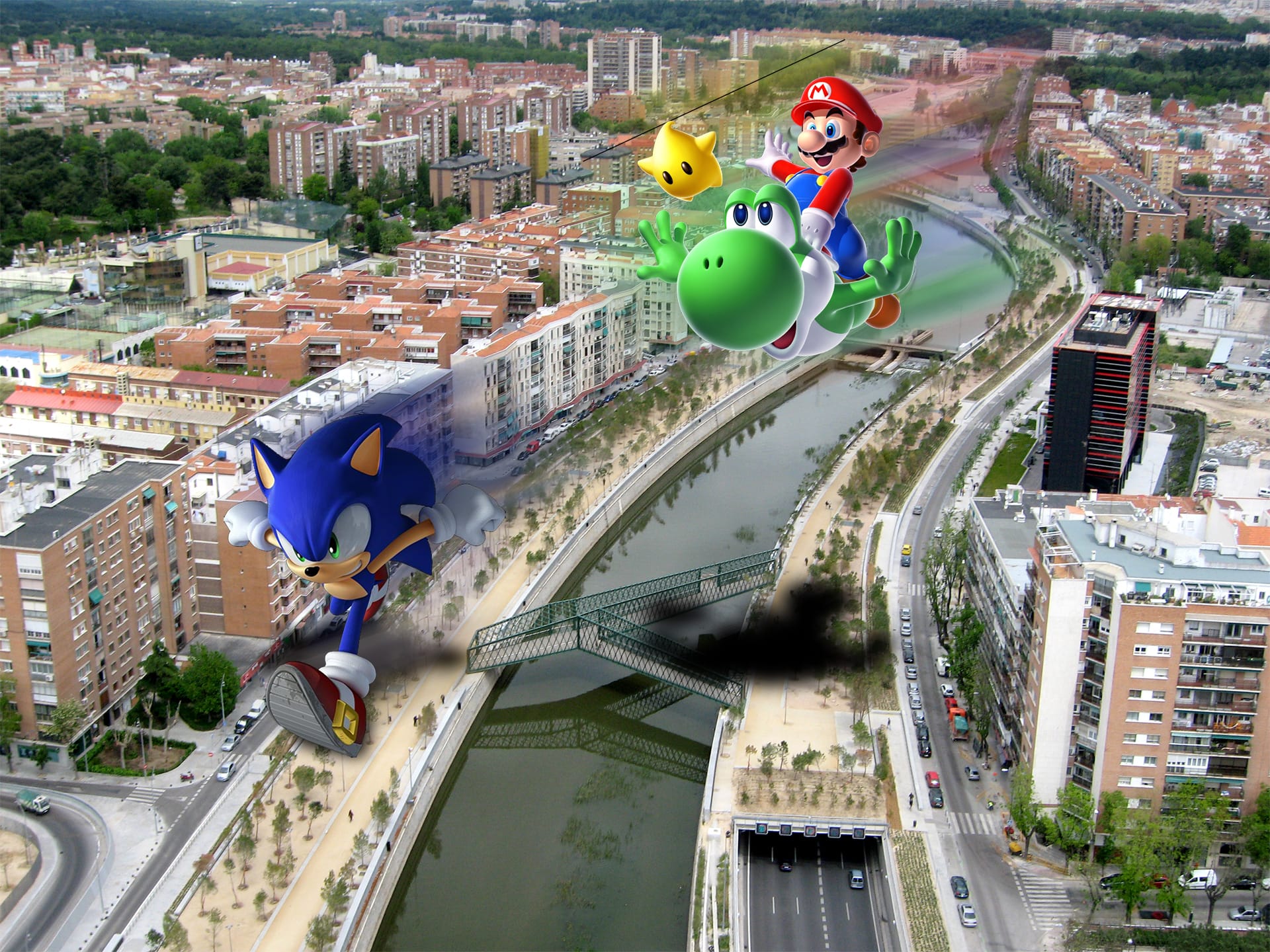 mario sonic madrid