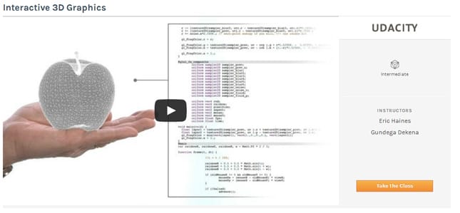 udacity 3Dcourse