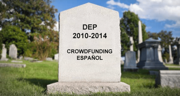 RIP crowdfunding RIP crowdfunding