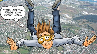 skydiving without parachute