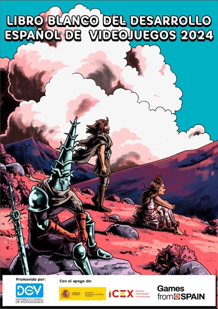 Radiografía del Videojuego Español en 2024: Capa del libro blanco del videojuego español