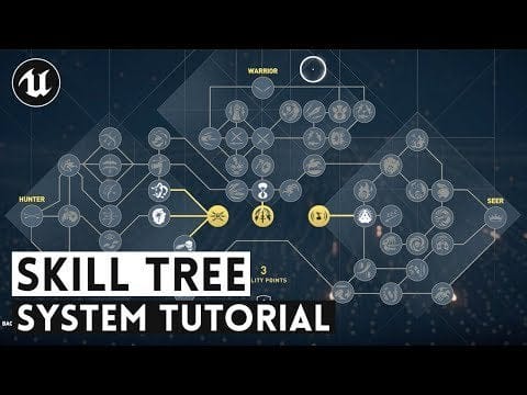 How To Create a Skill Tree System (UE4 Tutorial) : gamedev